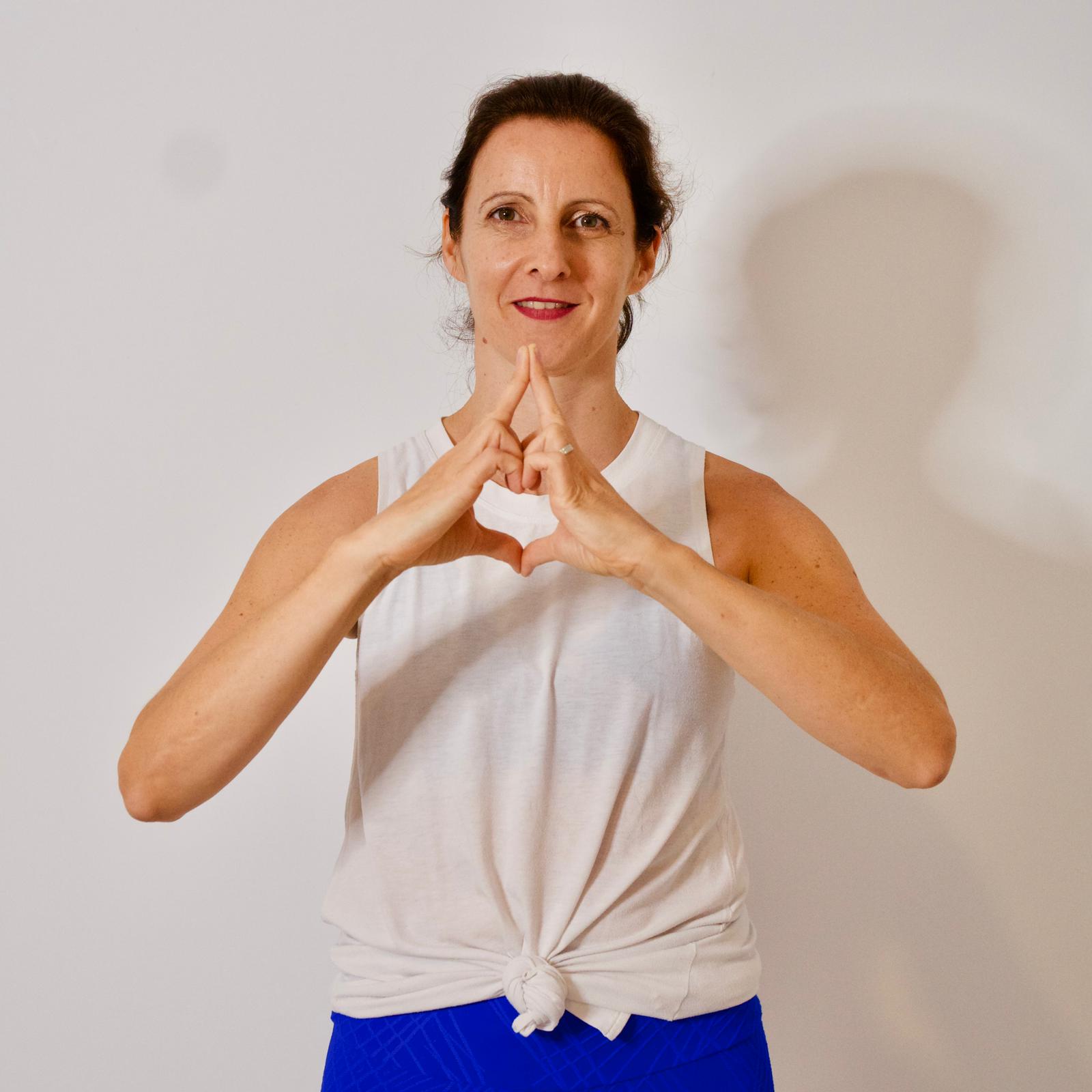 Professeure de yoga Valérie Allibe